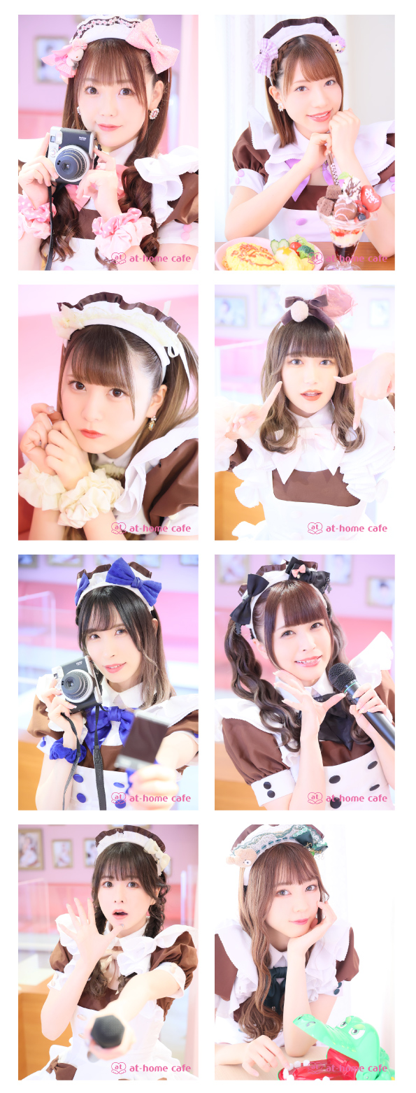 BLACKRABBIT ブラビ ちいか あっとほぉーむカフェ ふぇると チェキ