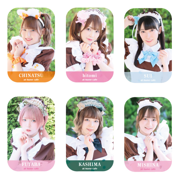 あっとほぉーむカフェ18周年記念スクエア缶バッジ」発売情報
