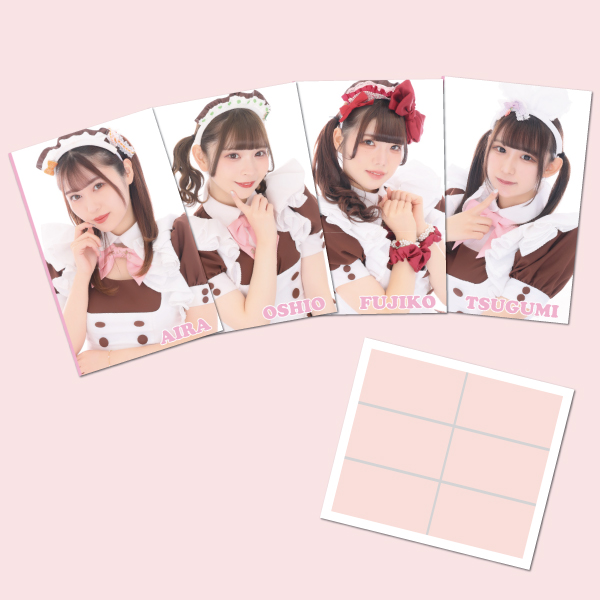 プチギフト あっとほぉーむカフェ かしま チェキファイル ブロマイド 