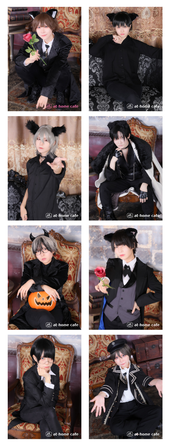 男装カフェ DOUBLE ブロマイド スペシャル販売！『男装ハロウィンブロマイド』販売情報